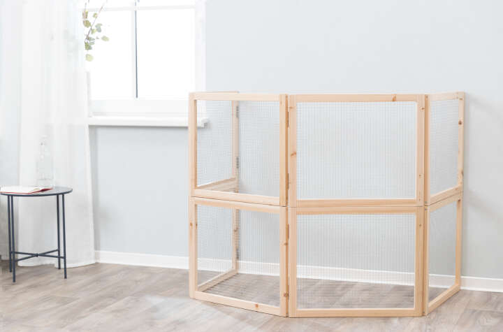 TRIXIE Freilaufgehege für Innen, Zwergkaninchen